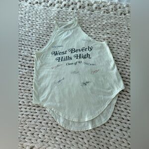 Vintage Beverly Hills 90210 autograph ✍️ Cream Tank Top - used once - size M